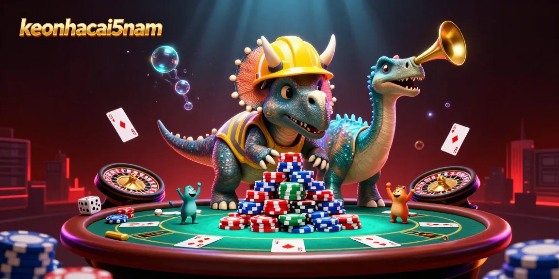 Engage in thrilling poker action with keonhacai5nam, showcasing dynamic card games and vibrant casino elements.