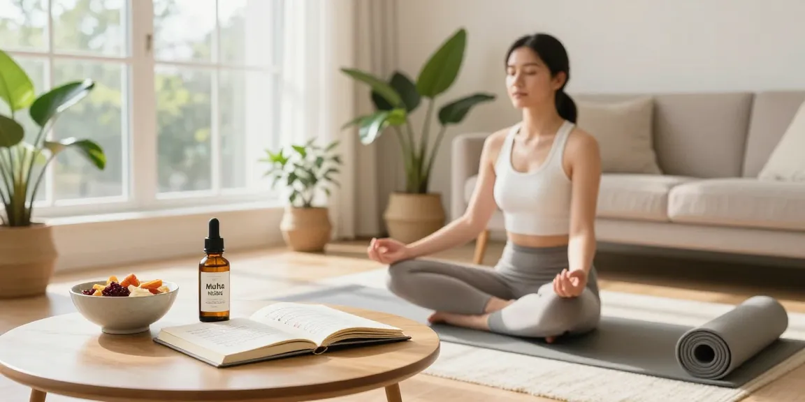 Muha Meds CBD oil enhances wellness routines with yoga, mindfulness, and healthier living.