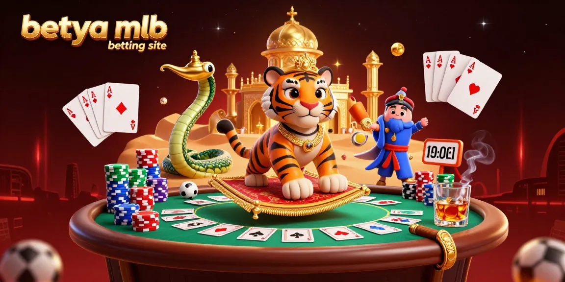 Engage with the betya mlb betting site featuring a lively 3D scene of sports betting excitement.