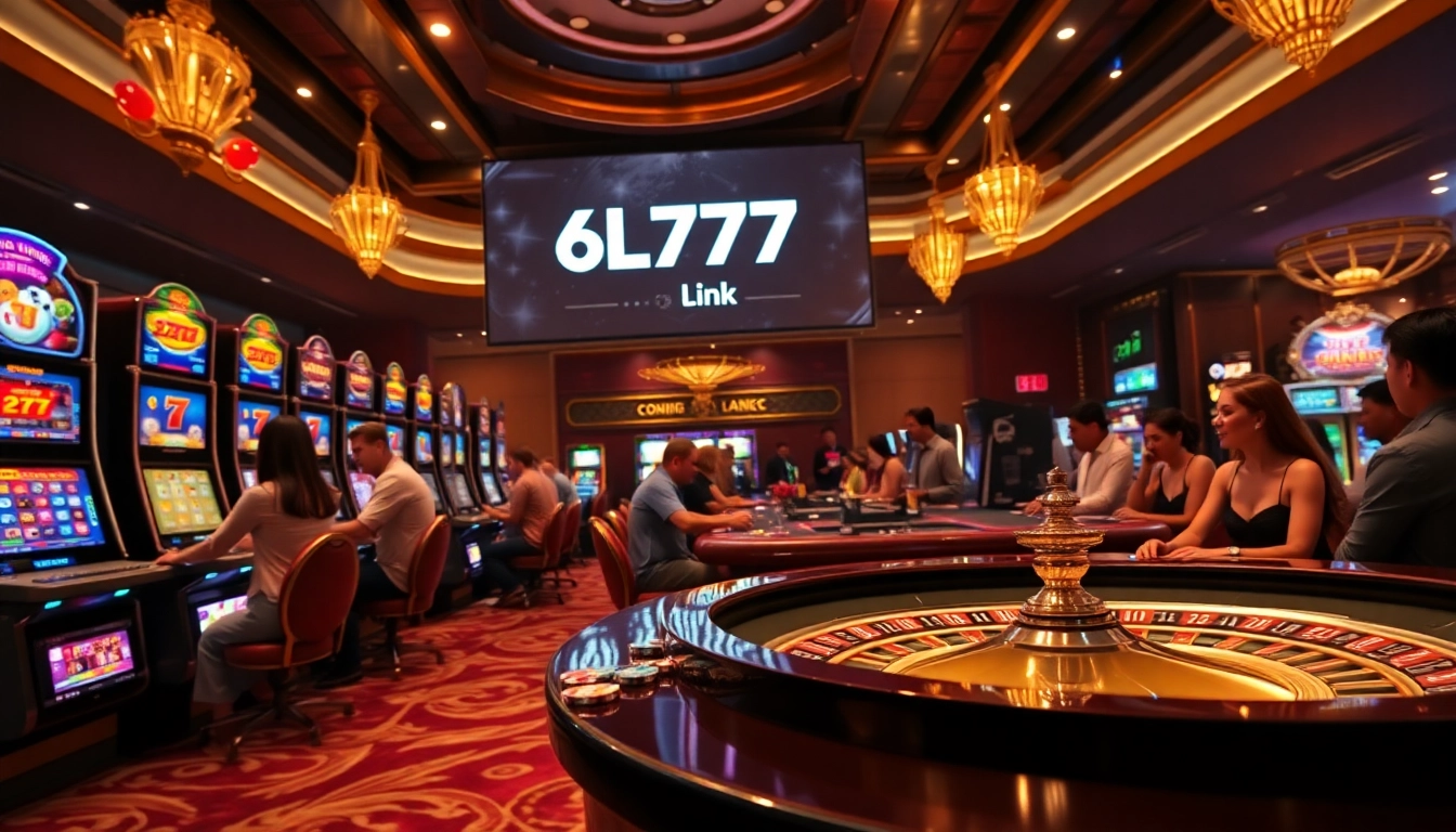 Experience the thrill of the casino with vibrant visuals featuring the 6L777 Link.